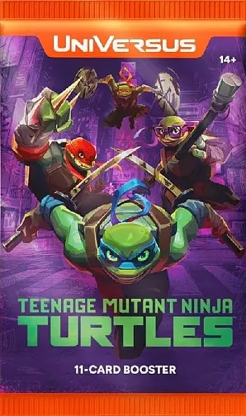 UNIVERSUS CCG: TEENAGE MUTANT NINJA TURTLES BOOSTER PACK - EN
